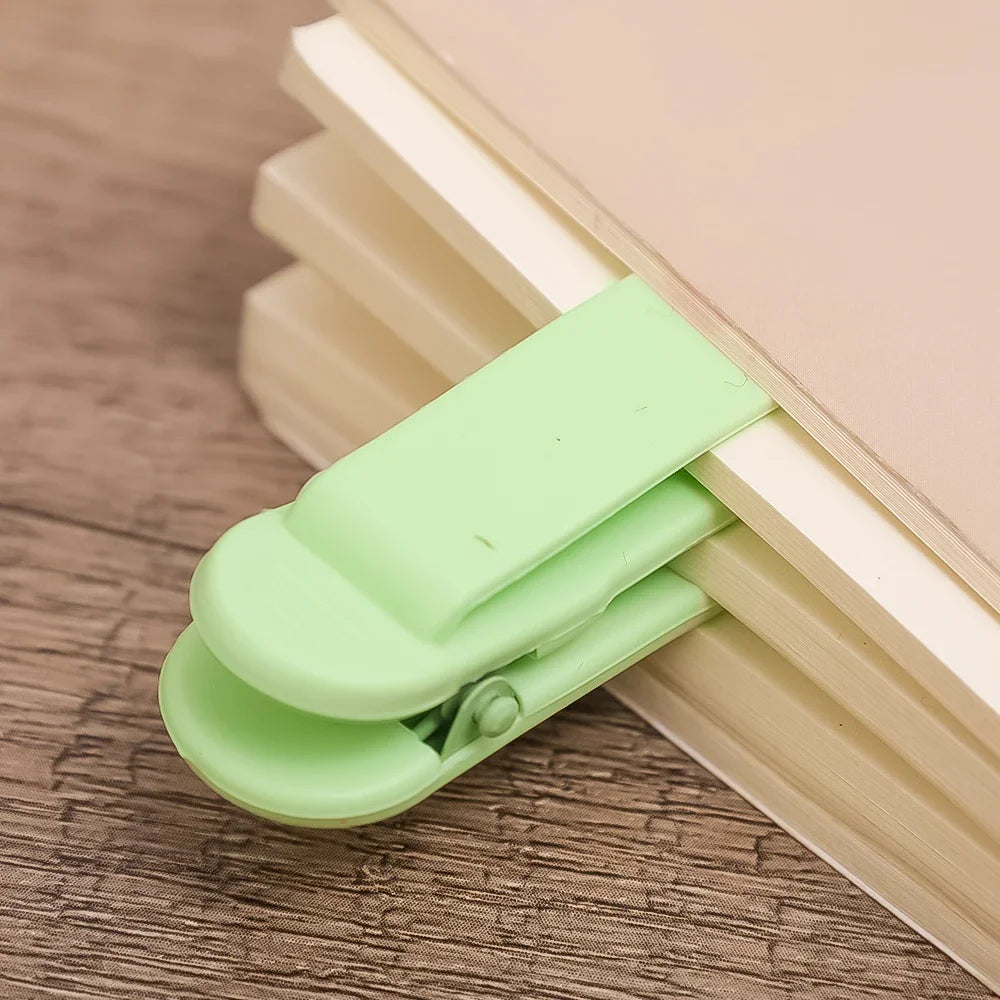 Silicone Bookmark Clip – Auto Page-Tracking Book Marker