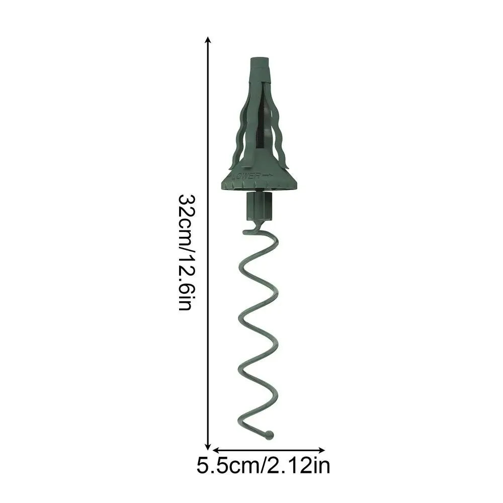 Twist-On Christmas Tree Topper Holder & Stabilizer