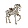 Rhinestone Acrylic Goat Hanging Ornament | Zodiac Décor
