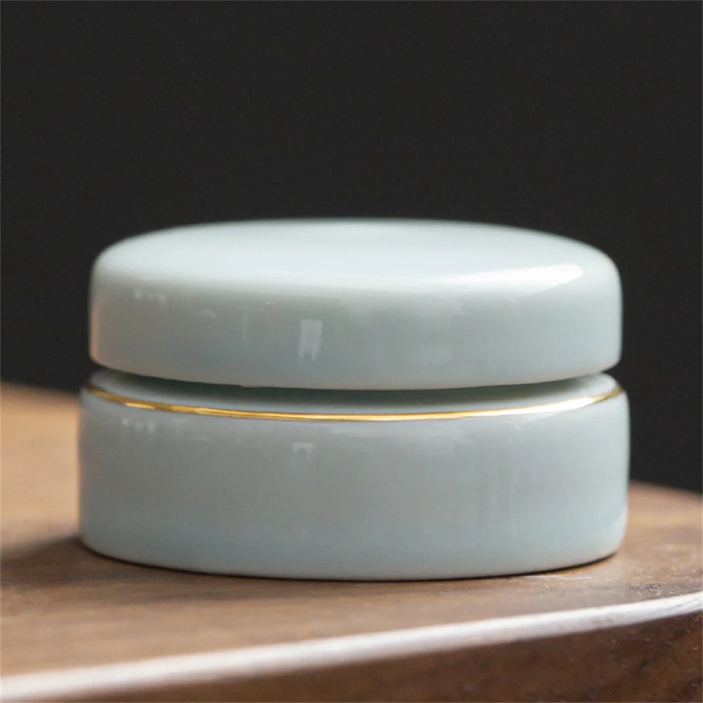 Ceramic Mini Sealed Storage Jar – Portable Travel Container
