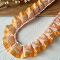 3-Meter Pleated Ruffled Lace Ribbon Trim – Sewing & Crafts