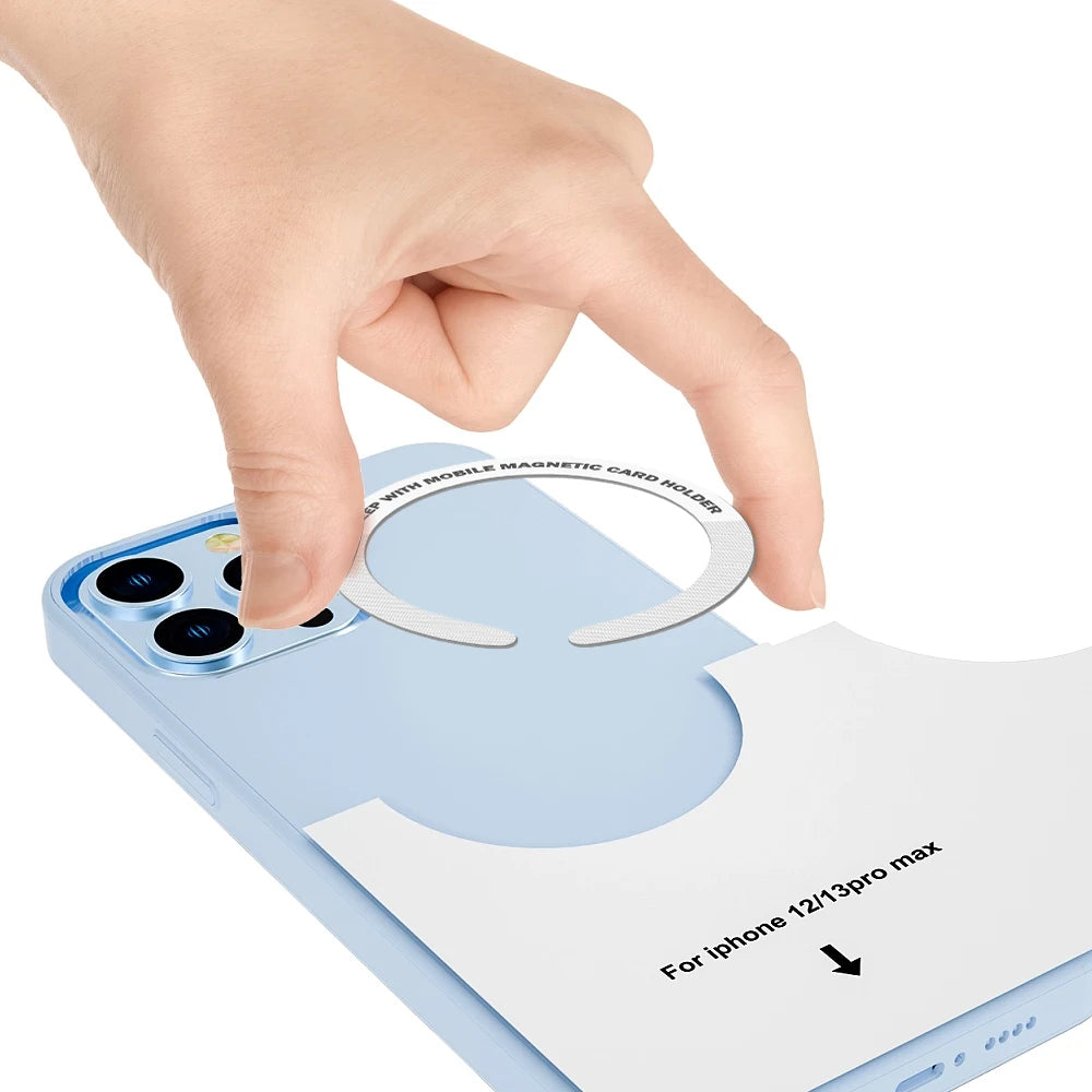 Metal Magnetic Ring Sticker for MagSafe & Wireless Charging