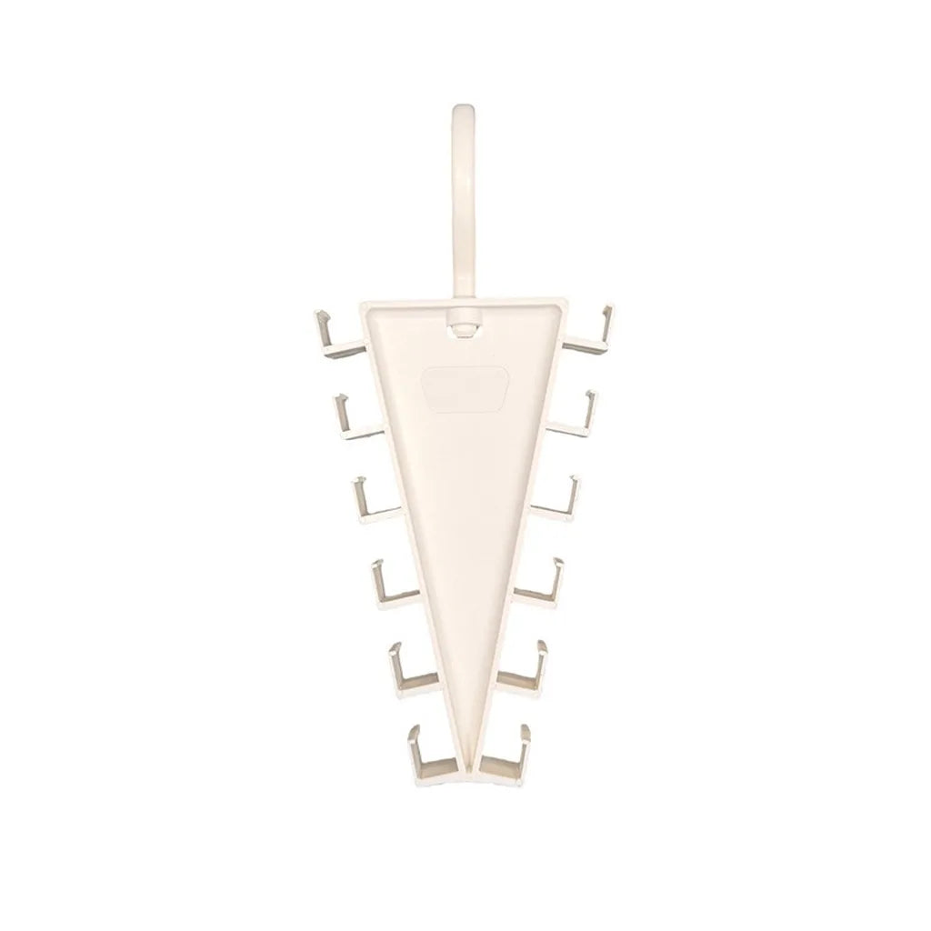 360° Rotating Double-Sided Closet Hanger with 12 Hooks