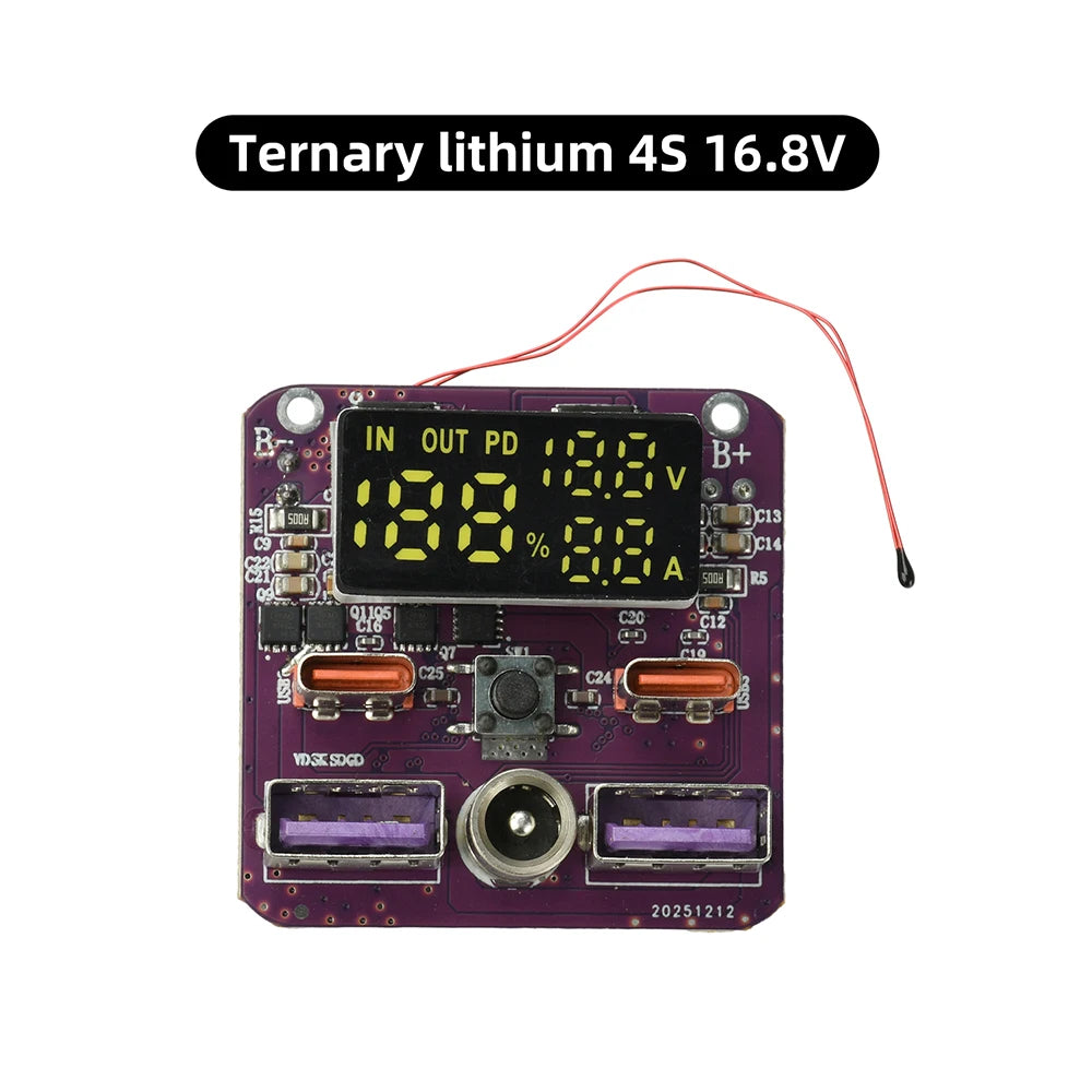 4S PD 100W Bidirectional Fast-Charging Module 20V 5A