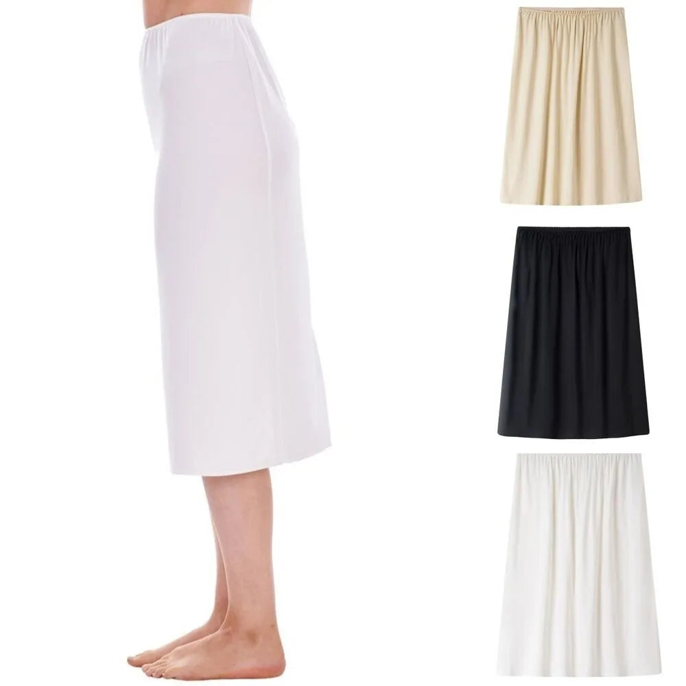 Women's Cooling Half Slip Petticoat – Ruffle Underskirt