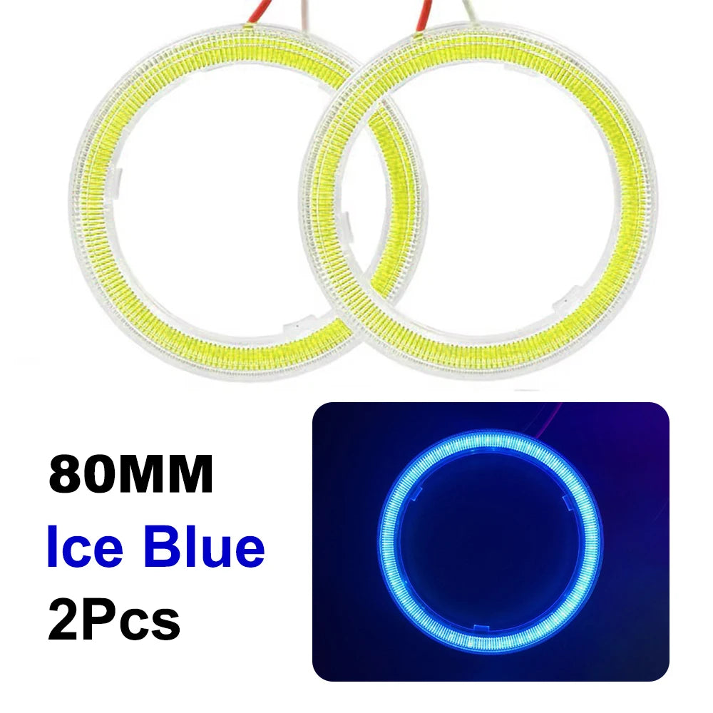 LED Devil Eyes DRL Module – Projector Lens Retrofit, 6 Colors