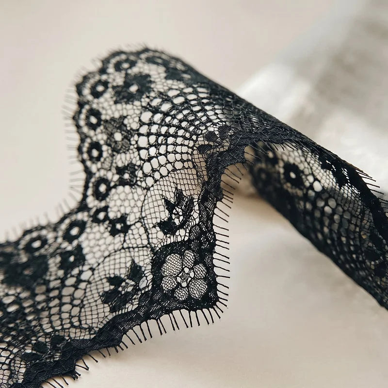 3-Meter Jacquard Lace Ribbon 130mm Cotton Sewing Fabric