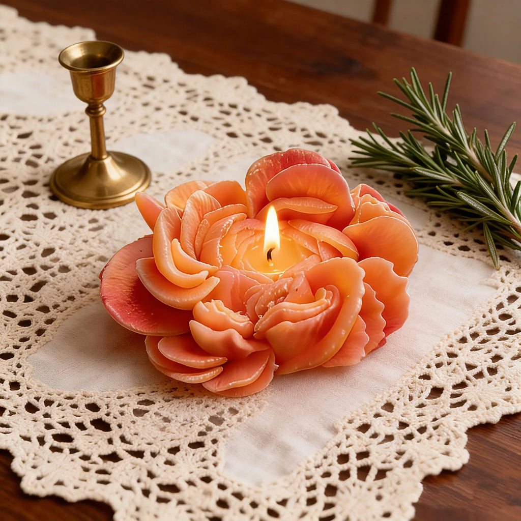 3D Flower Silicone Mold – DIY Candle Soap Resin Chocolate