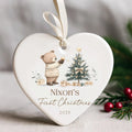 Baby's First Christmas 2025 Personalized Ornament Keepsake