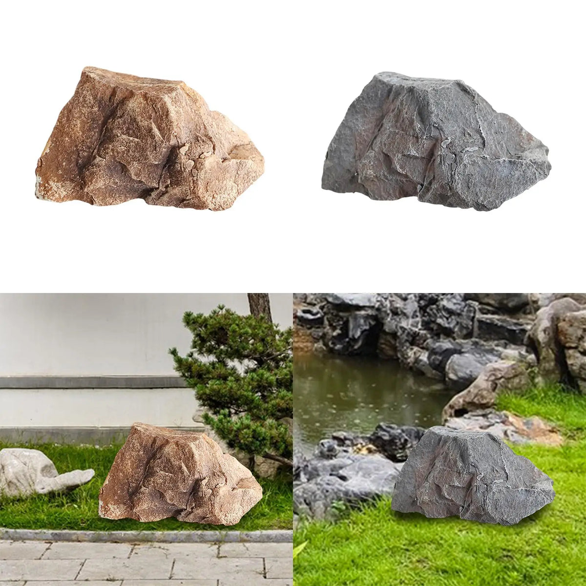 Realistic Artificial Sandstone Rock Ornament | Indoor & Outdoor