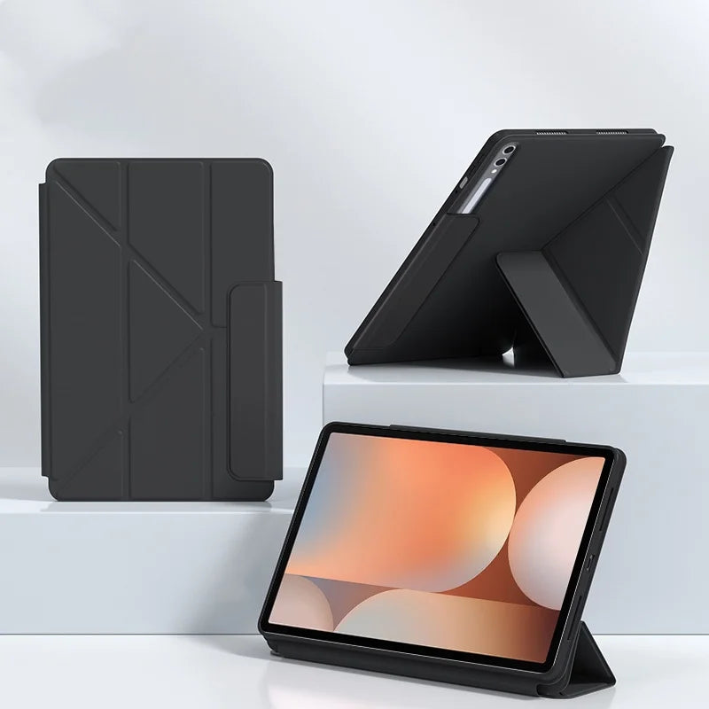 PU Leather Tri-Fold Stand Case – Samsung Galaxy Tab S10 Lite