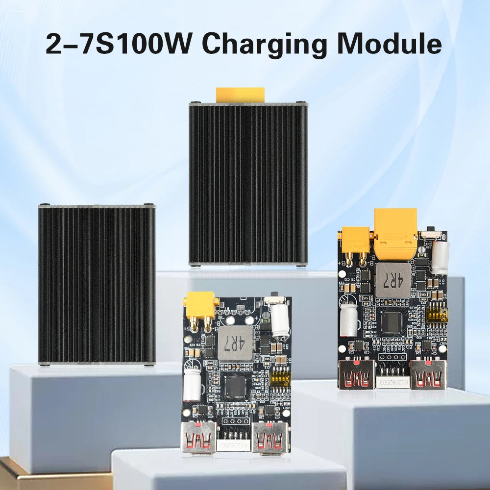 Gaqqee 100W Fast-Charging Module Dual USB-C Power Bank Board