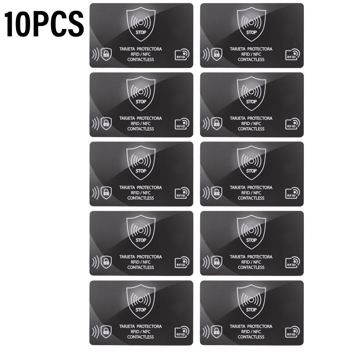 Ultra Thin RFID & NFC Blocking Card – Wallet Protector