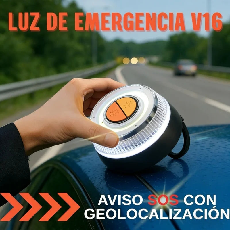 Magnetic LED Emergency Flashing Warning Light for Vehicles
