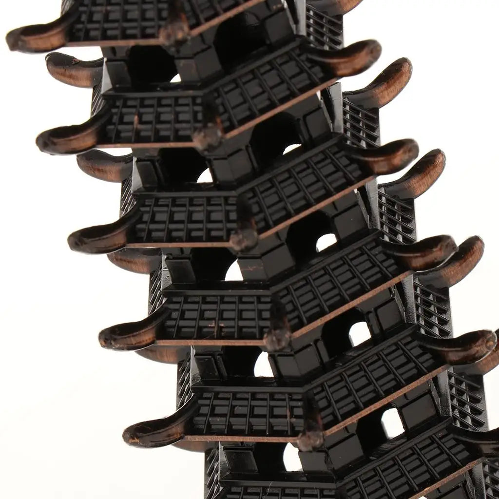 Wenchang Tower Zinc Alloy Pagoda Ornament | Chinese Decor
