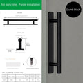 Aluminum Alloy Punch-Free Self-Adhesive Sliding Door Handle