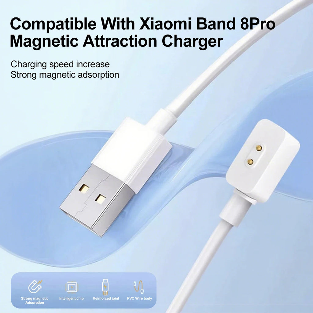 Magnetic USB Charger for Xiaomi Mi Band 8 9 10 & Redmi Watch 3