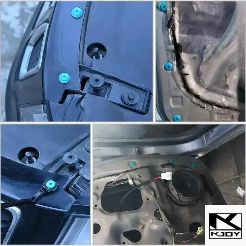 Push Rivet Clips for Car Door Panel & Bumper Trim – 10/300PCS