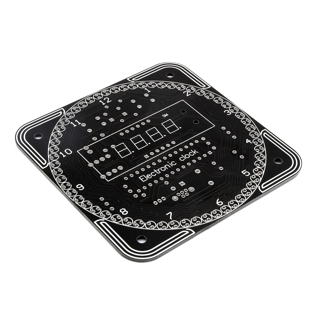 DS1302 LED Scrolling Clock DIY Kit – Time, Temp & Alarm