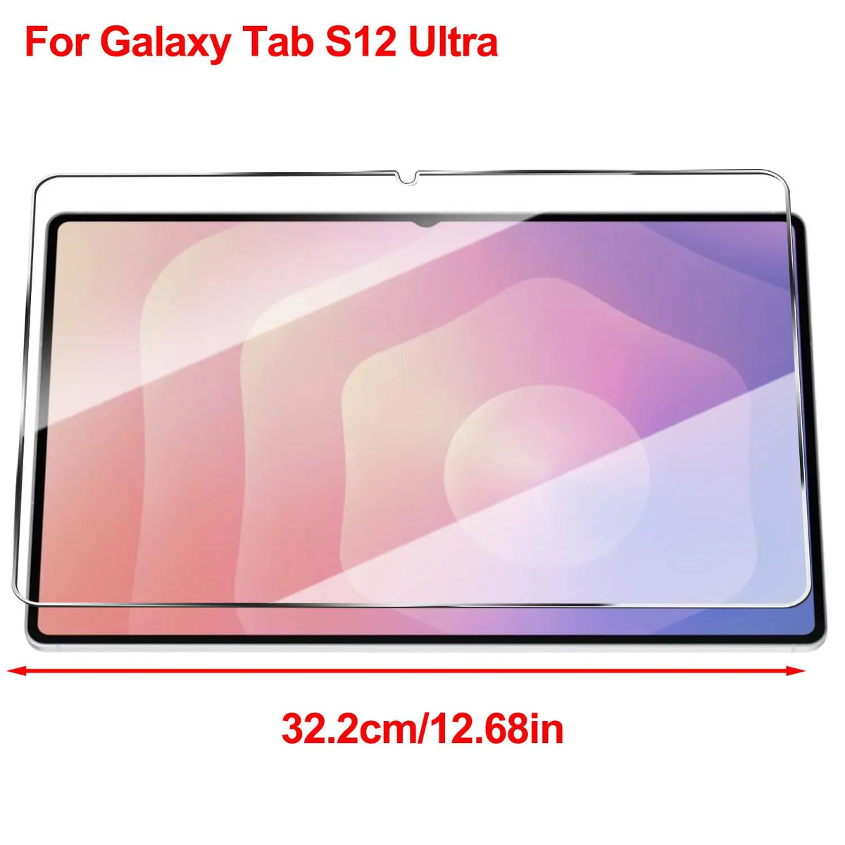 Tempered Glass Screen Protector – Samsung Galaxy Tab S12 Plus/Ultra