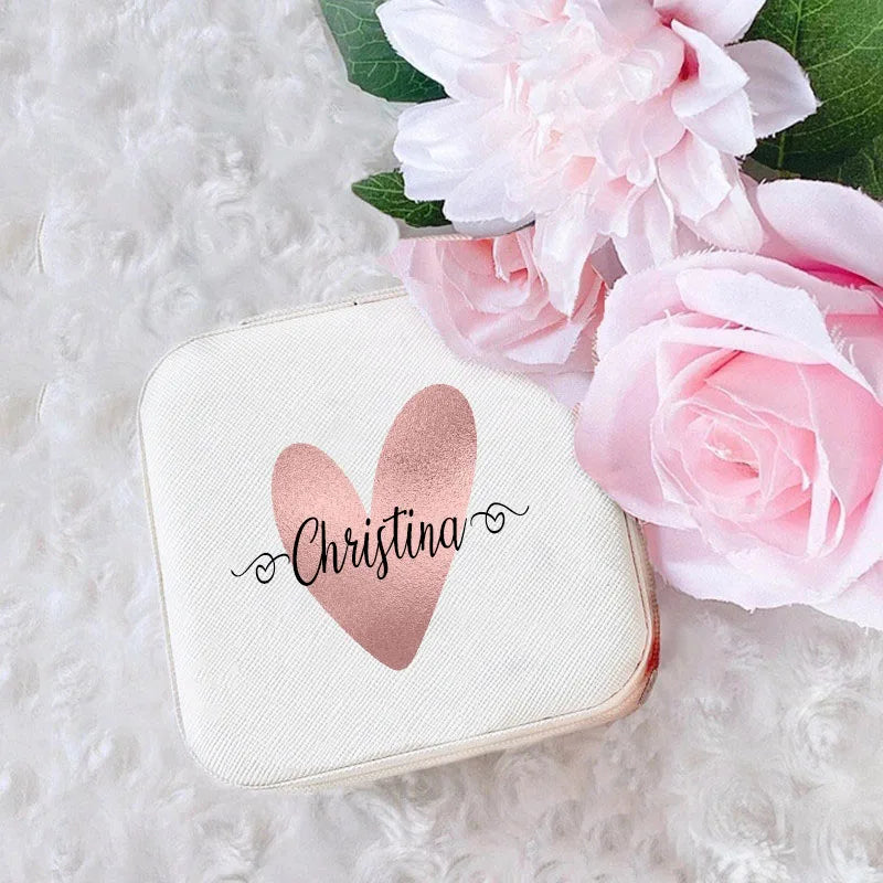Personalised Hijabi Girl Jewellery Box | Custom Name Gift