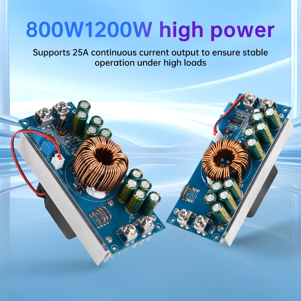 DC-DC Adjustable Buck Power Supply Module 800W–1500W
