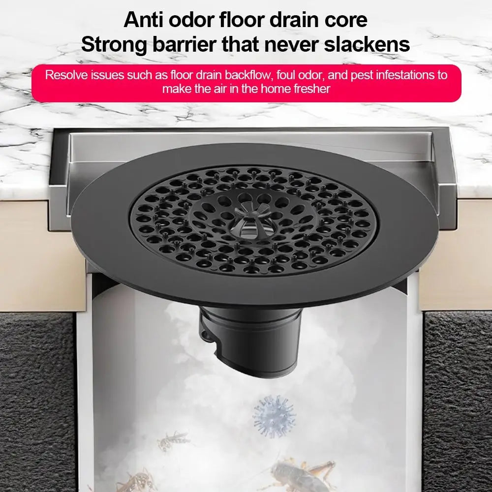 Anti-Odor Floor Drain Cover | Fast Drainage Shower Strainer
