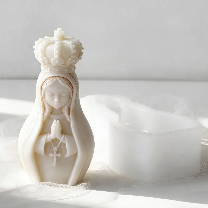 Praying Angel Silicone Mold – DIY Candles, Soap & Plaster