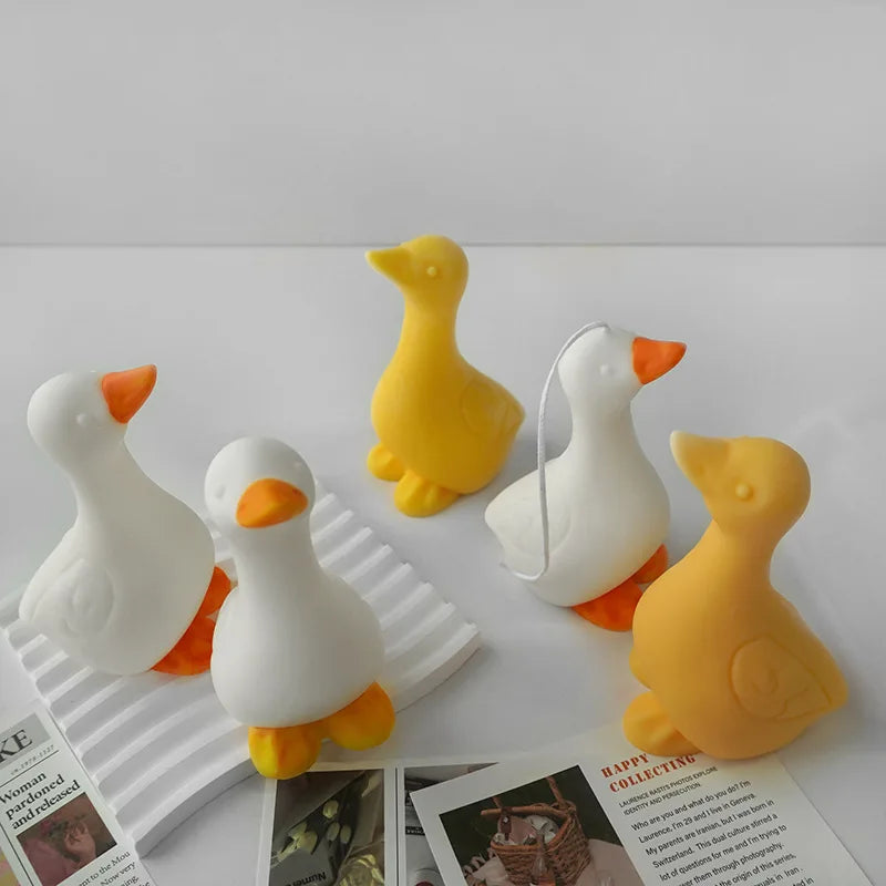 Large 3D Duck Silicone Mold – Candle, Soap & Resin Casting