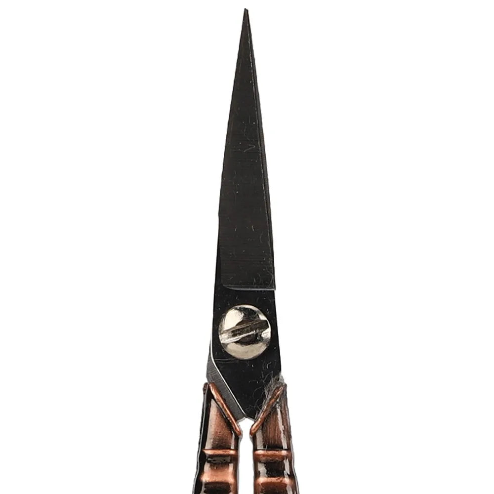 Vintage Embroidery Scissors Set – Stainless Steel & Wood Case