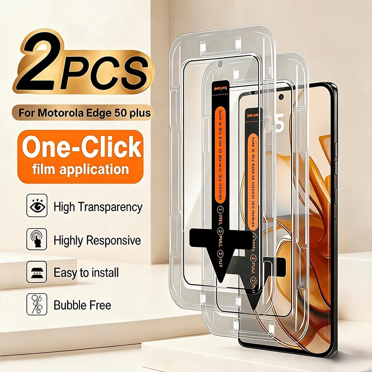 Tempered Glass Screen Protector – Motorola Edge & Moto G