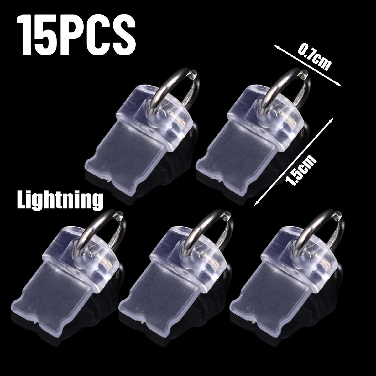 Transparent Dust Plugs – USB-C, Lightning & Micro USB