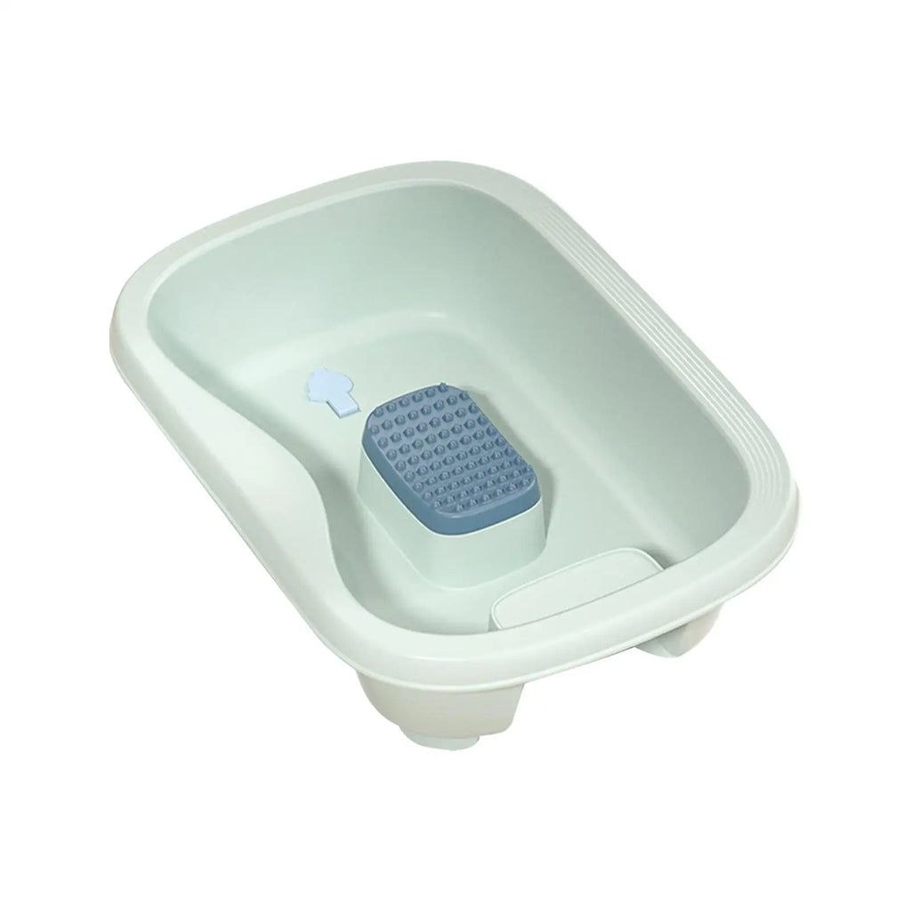 Portable Hair Washing Basin with EVA Cushion | Bedside Shampoo Bowl