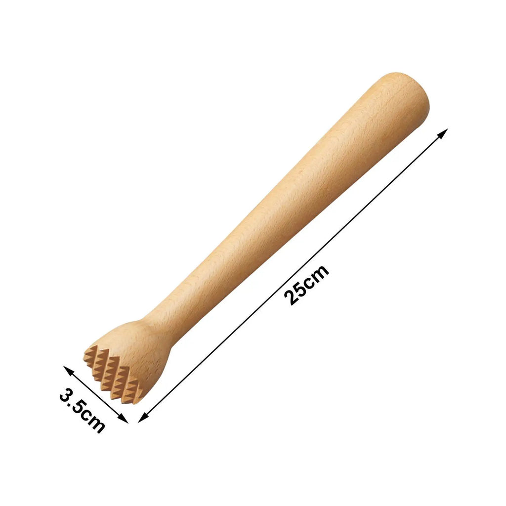 Kesoto Wooden Cocktail Muddler – Ergonomic Bar Tool