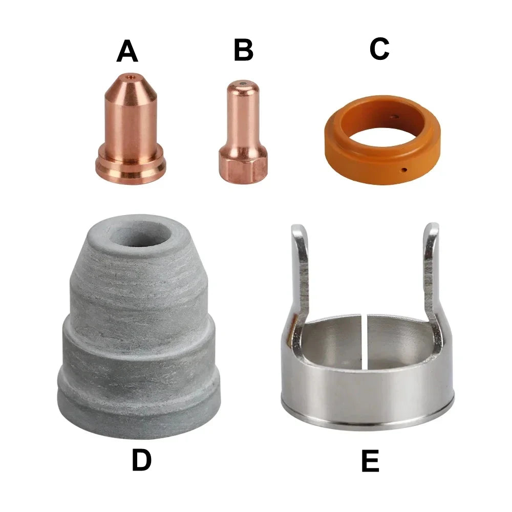 PT80 PTM80 IPT80 Plasma Torch Consumables – Nozzle & Electrode