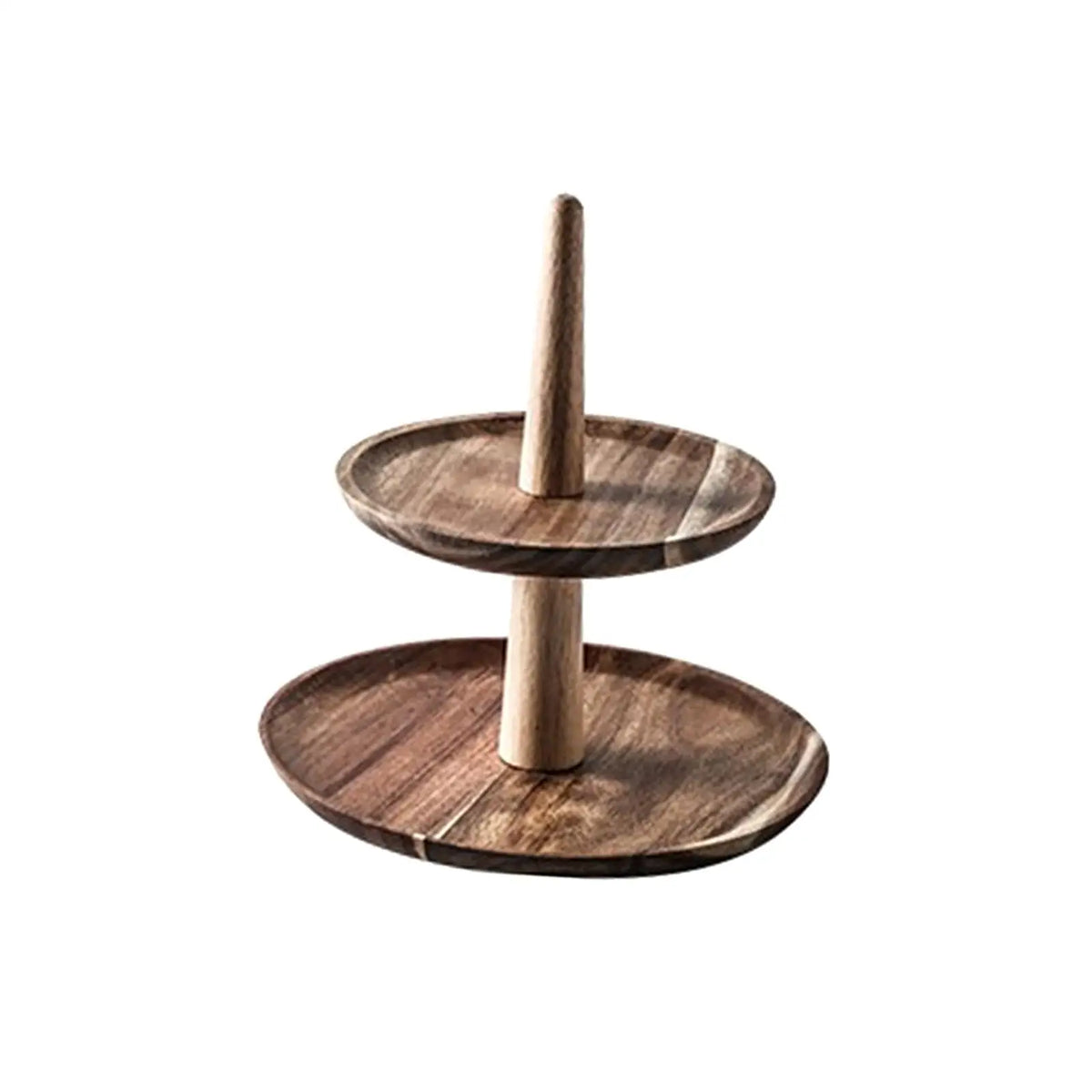 Handcrafted Wooden Tiered Cake & Cupcake Display Stand