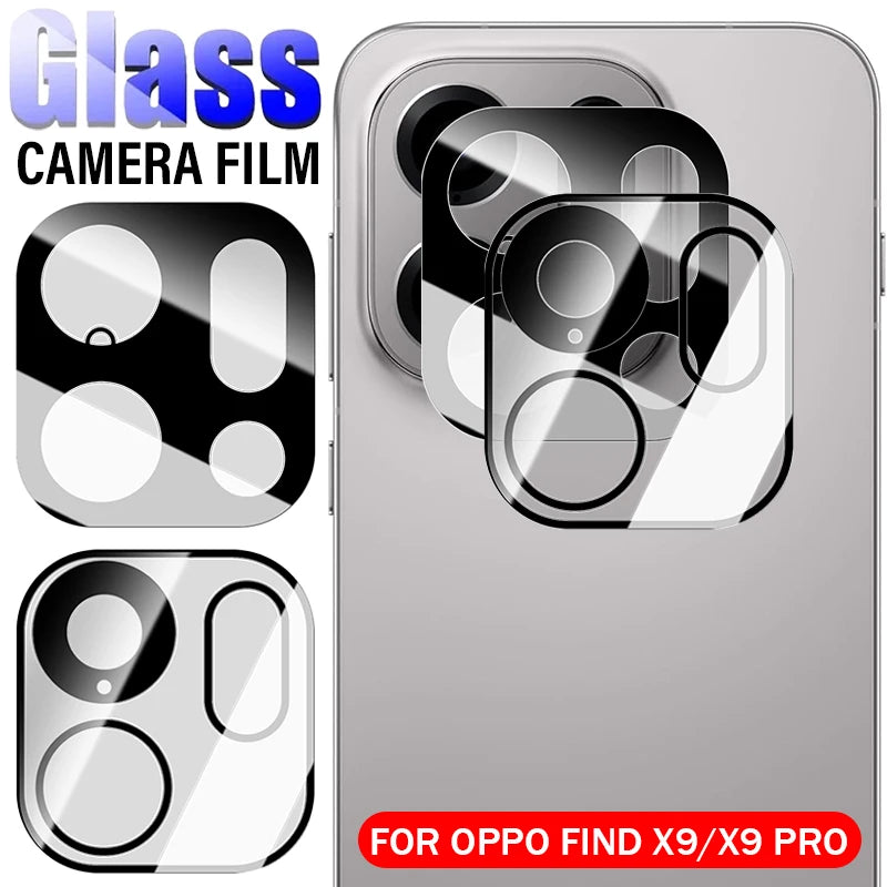OPPO Find X9 / X9 Pro Camera Lens Protector – 9H Tempered Glass