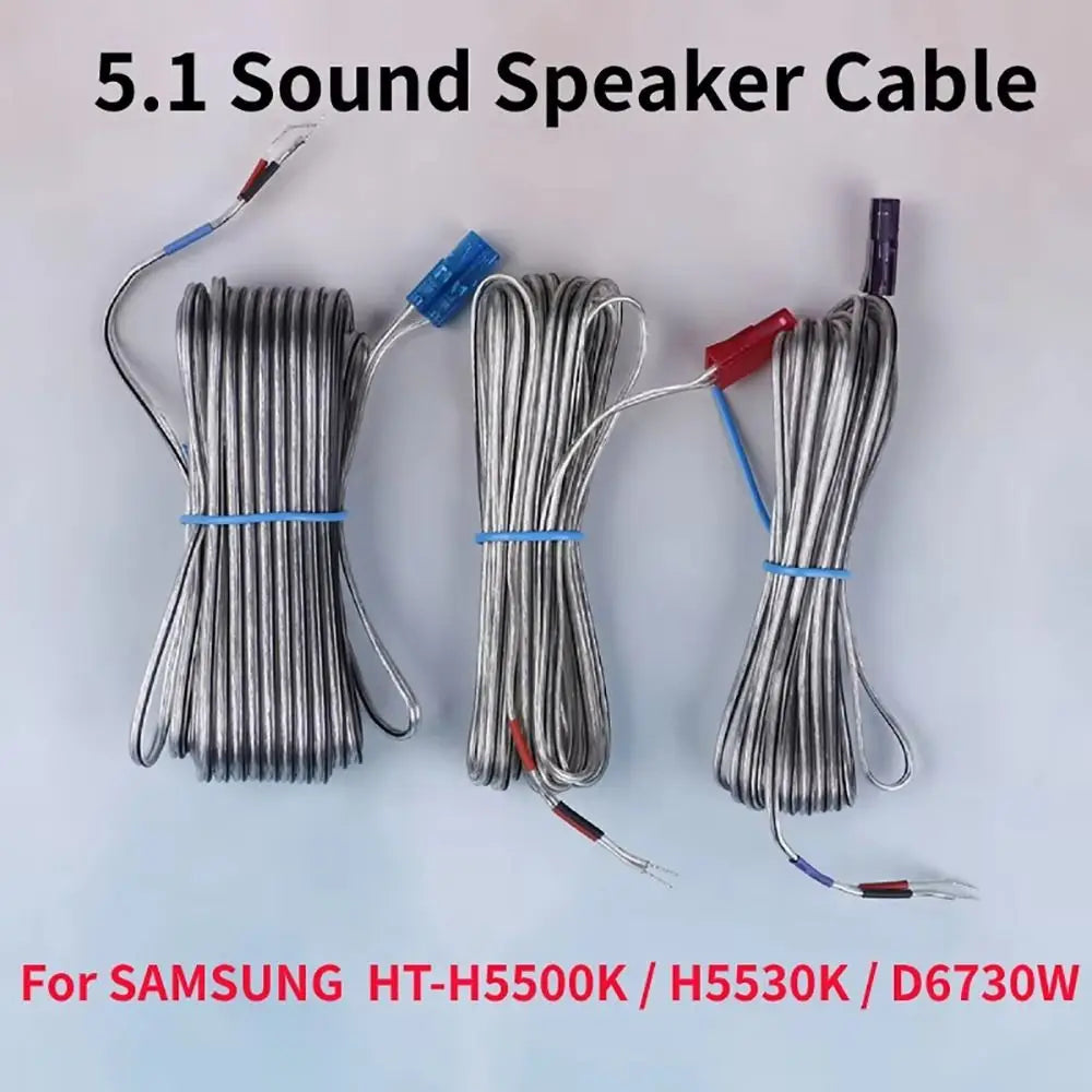 Bass Line Speaker Wire Cable 3/4/10m – Home Theater Connector