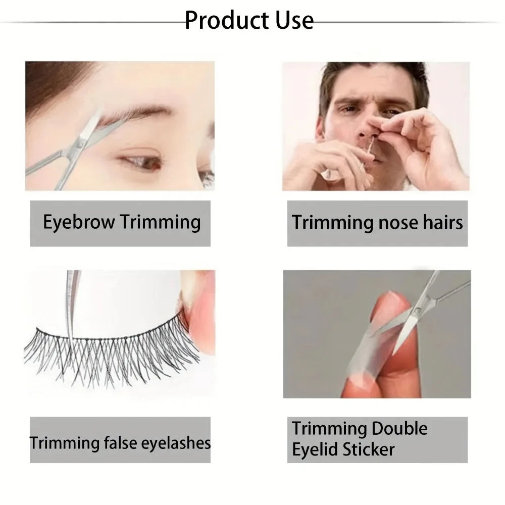 Small Grooming Scissors – Beard, Eyebrow & Lash Trimming