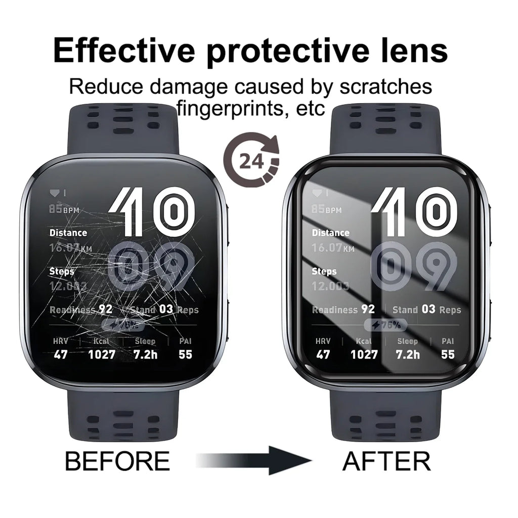 Amazfit Bip 6 Screen Protector – Full Cover Anti-Scratch Film
