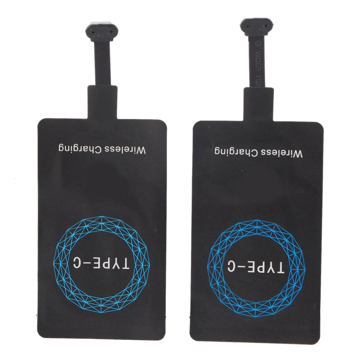 Type-C Wireless Charging Receiver Adapter – 2-Pack