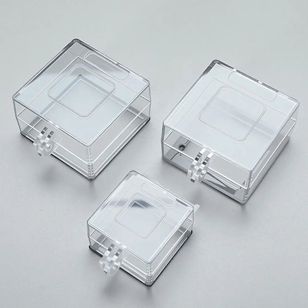 PC Lockable Button Protection Flip Cover – 40/50/60mm Guard
