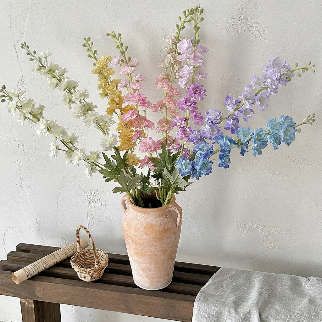 84cm Artificial Hyacinth Silk Flower Stem | Home & Wedding Decor