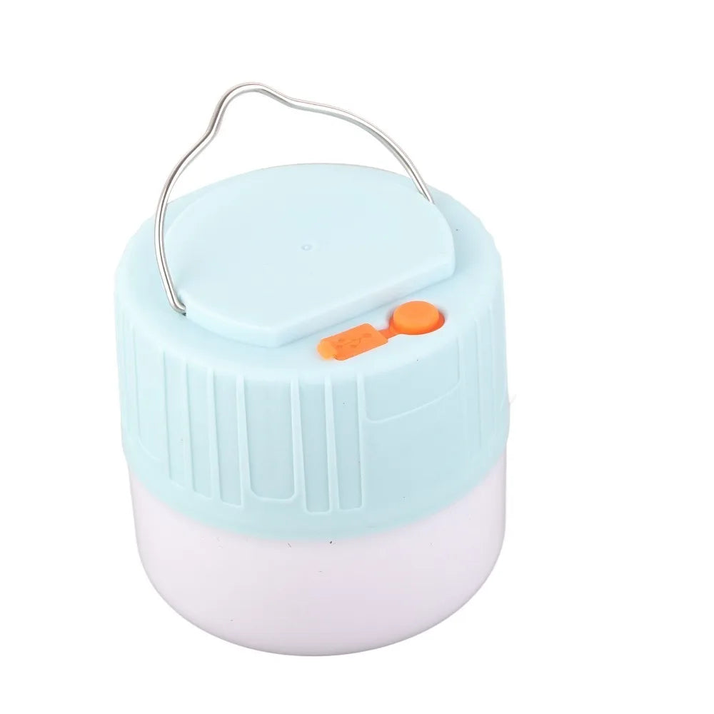 Solar USB Rechargeable LED Camping Lantern – IPX6 Waterproof