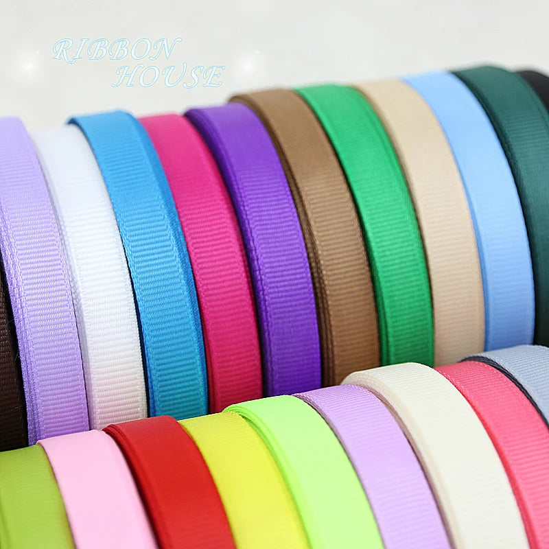 10M Grosgrain Ribbon – Gift Wrap, Bows & Crafts | 7 Widths