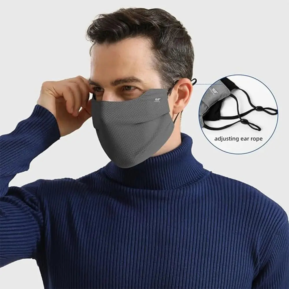 UV Face Mask UPF 50+ – Breathable Nylon Sun Shield