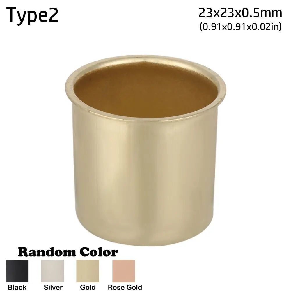Metal Candle Cups for Taper Candles – Wedding & Craft Decor