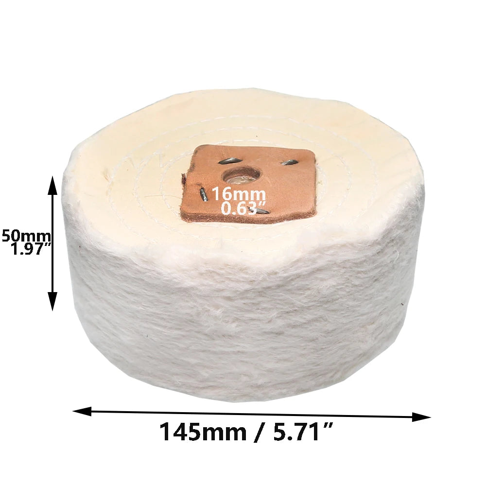 Cotton Buffing Wheel – Lint Cloth for Metal & Mirror Polishing