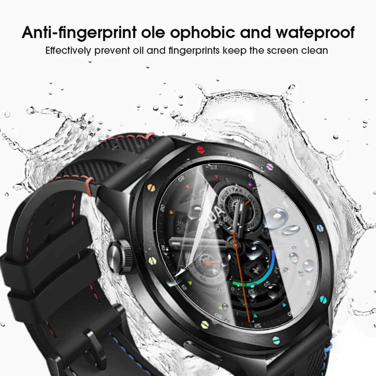 Xiaomi Watch S4 Hydrogel Screen Protector – TPU 2-Pack