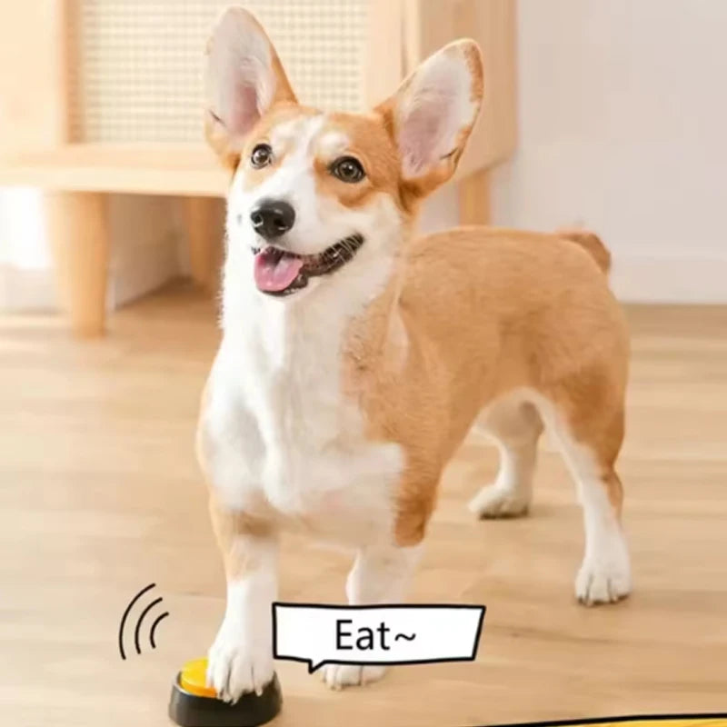 Dog Communication Voice Recording Buttons – 30s Pet Training Buzzer